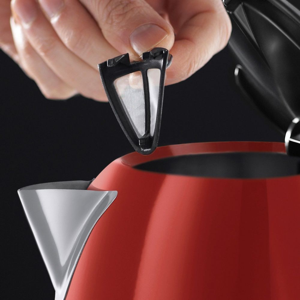 Електрочайник RUSSELL HOBBS 20412-70 Colours Plus Red Матеріал корпуса нержавіюча сталь