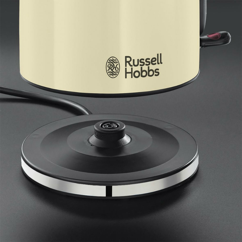 Електрочайник RUSSELL HOBBS 20415-70 Colours Plus Classic Cream Матеріал корпуса нержавіюча сталь