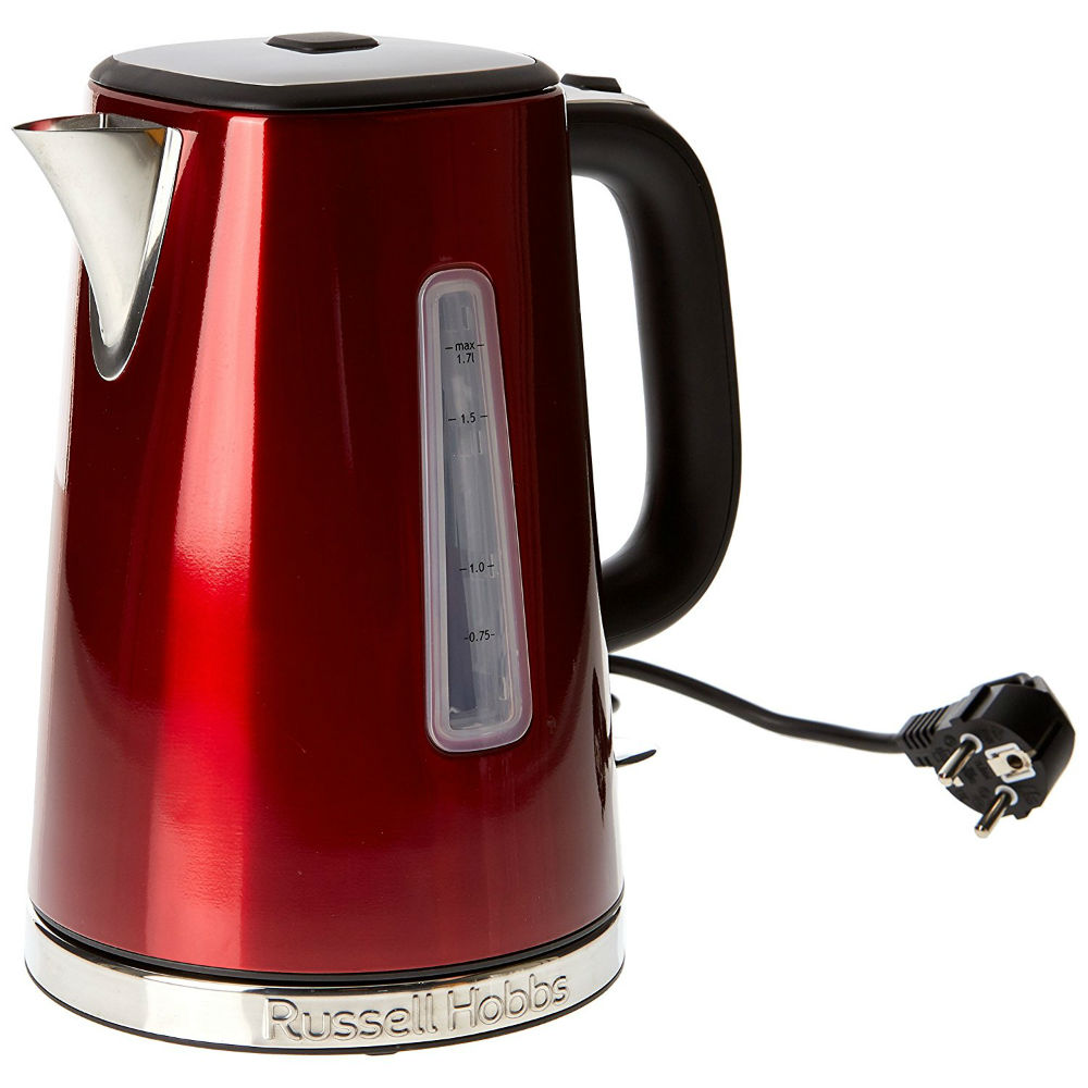 Электрочайник RUSSELL HOBBS 23210-70 Luna Solar Red Материал корпуса нержавеющая сталь