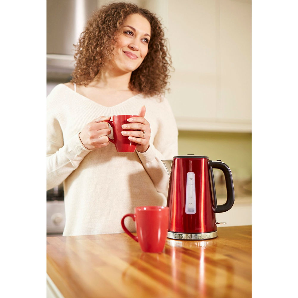 Электрочайник RUSSELL HOBBS 23210-70 Luna Solar Red Объем 1.7