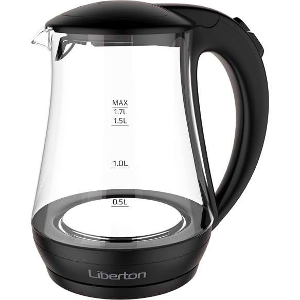 

Электрочайник LIBERTON LEK-1751 Black, LEK-1751 Black