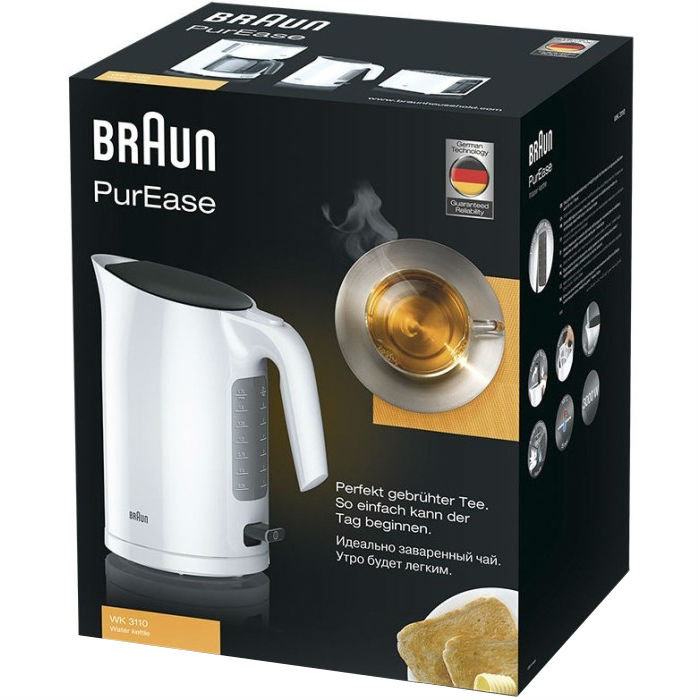 Электрочайник BRAUN WK 3110 Объем 1.7