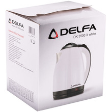 Электрочайник Delfa DK 3500 Х White