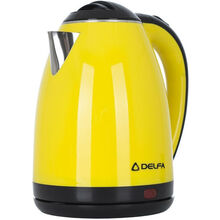 Електрочайник DELFA DK 3500 Х Yellow