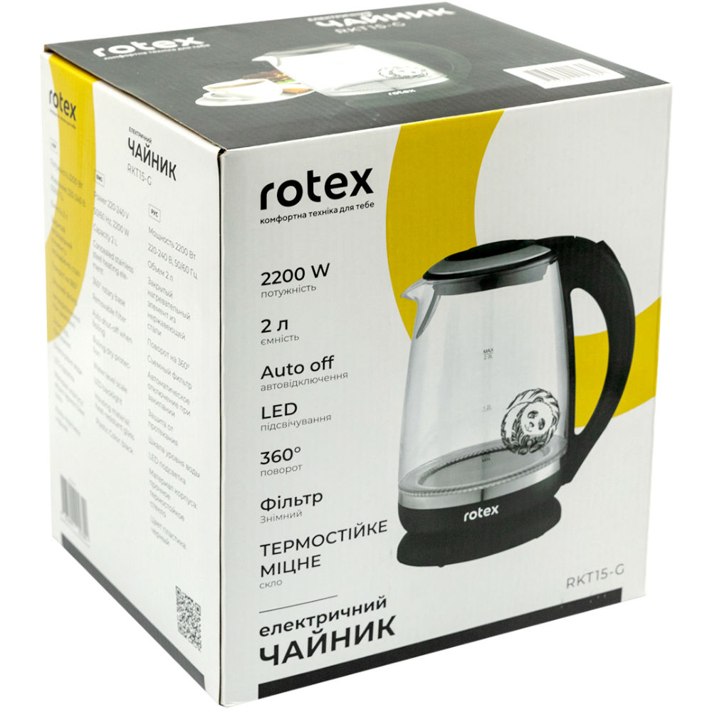 Електрочайник ROTEX RKT15-G Нагрівальний елемент диск