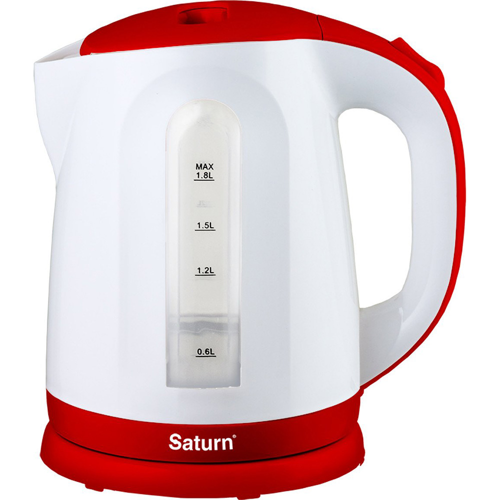 

Электрочайник SATURN ST-EK8414 Red with white, ST-EK8414 Red with white