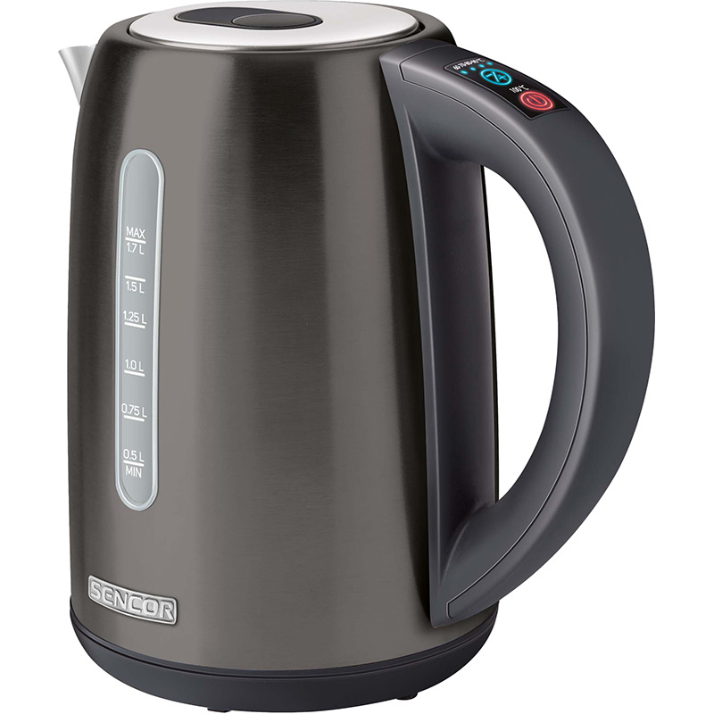 Электрочайник SENCOR SWK 7708BK Материал корпуса металл