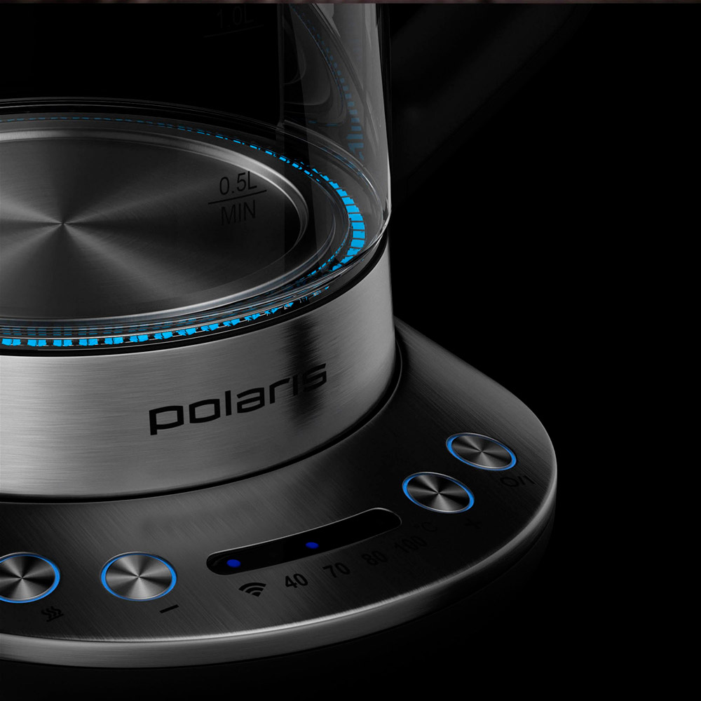 В Фокстрот Электрочайник POLARIS PWK 1775CGLD WIFI IQ Home