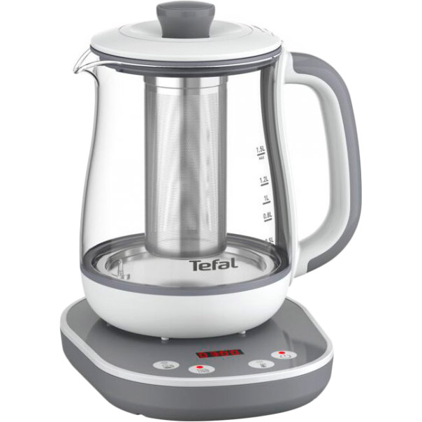 Електрочайник TEFAL Tastea Tea Maker (BJ551B10) Матеріал корпуса скло