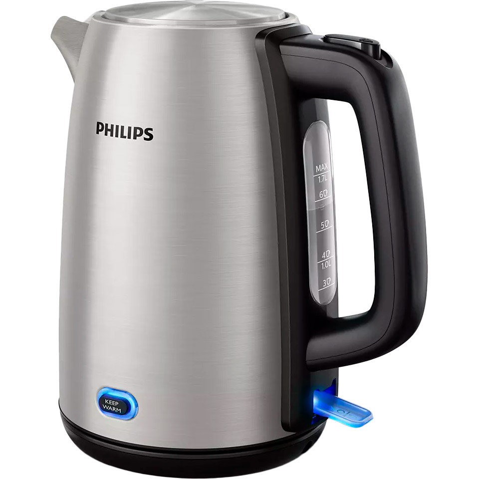 Електрочайник PHILIPS Viva Collection HD9353/90 Матеріал корпуса нержавіюча сталь