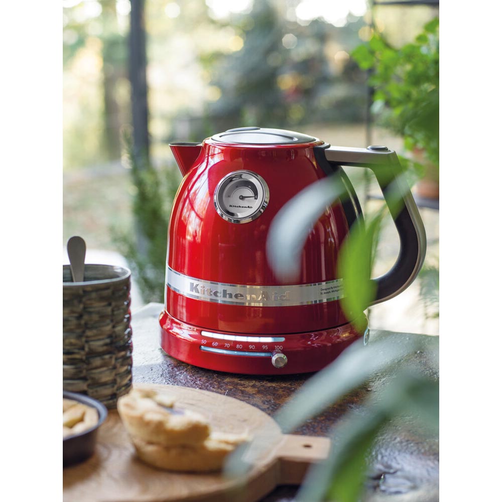 Фото 14 Електрочайник KITCHENAID Artisan 1,5л Red (5KEK1522EER)