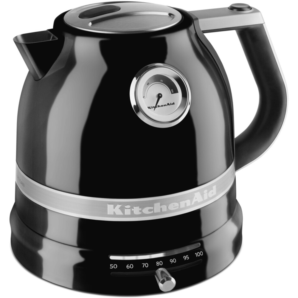 Электрочайник KITCHENAID Artisan 1,5 л Black (5KEK1522EOB) Объем 1.5