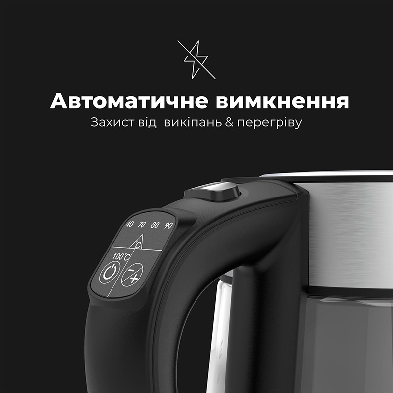 Огляд Електрочайник AENO EK1S (AEK0001S)