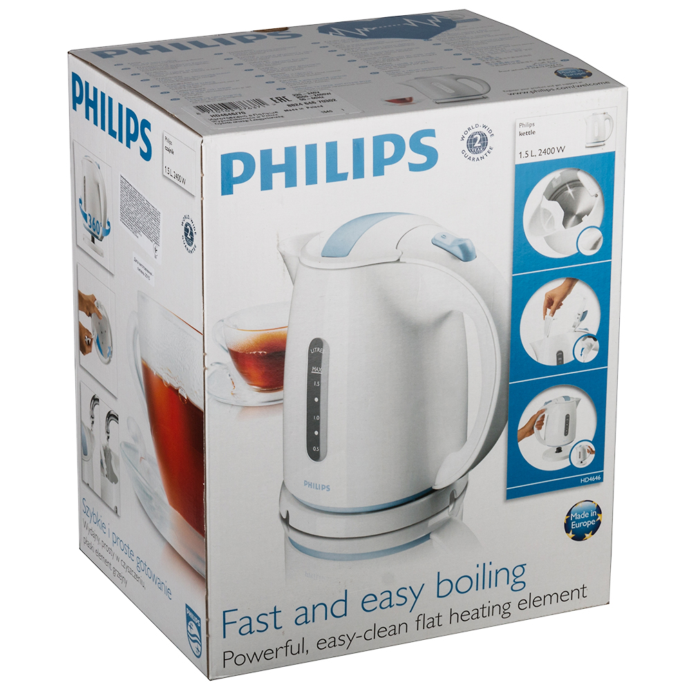 Внешний вид Электрочайник PHILIPS HD-4646/70