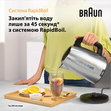 Электрочайник BRAUN WK102AI-WK1500BK