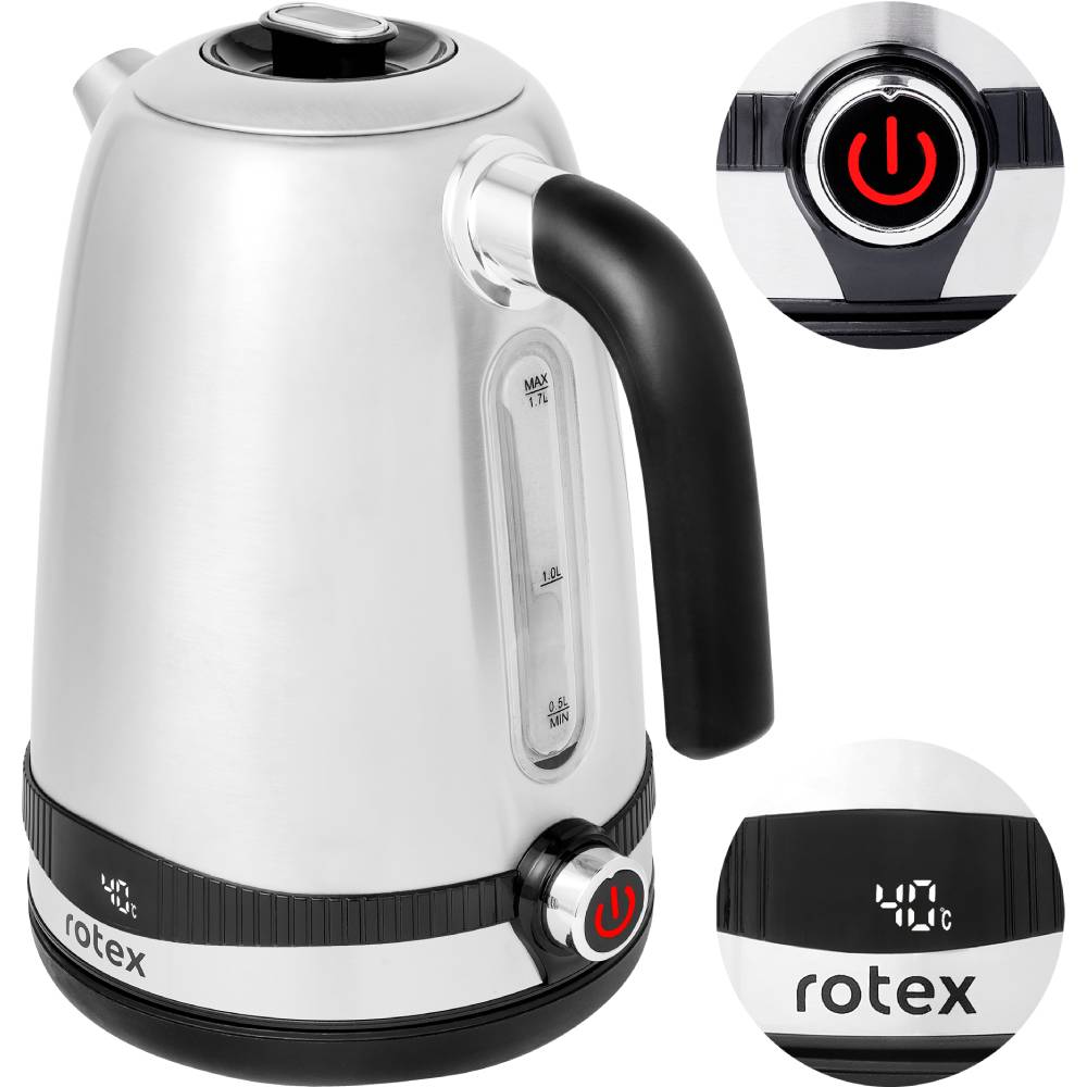 Замовити Електрочайник ROTEX RKT79-S Smart