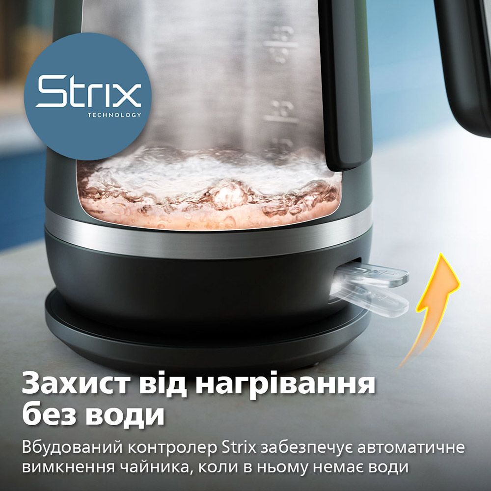 Внешний вид Электрочайник PHILIPS Double Walled Kettle 5000 HD9395/90