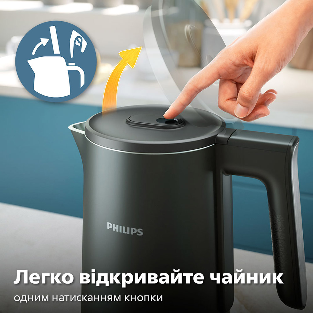 Фото Электрочайник PHILIPS Double Walled Kettle 5000 HD9395/90