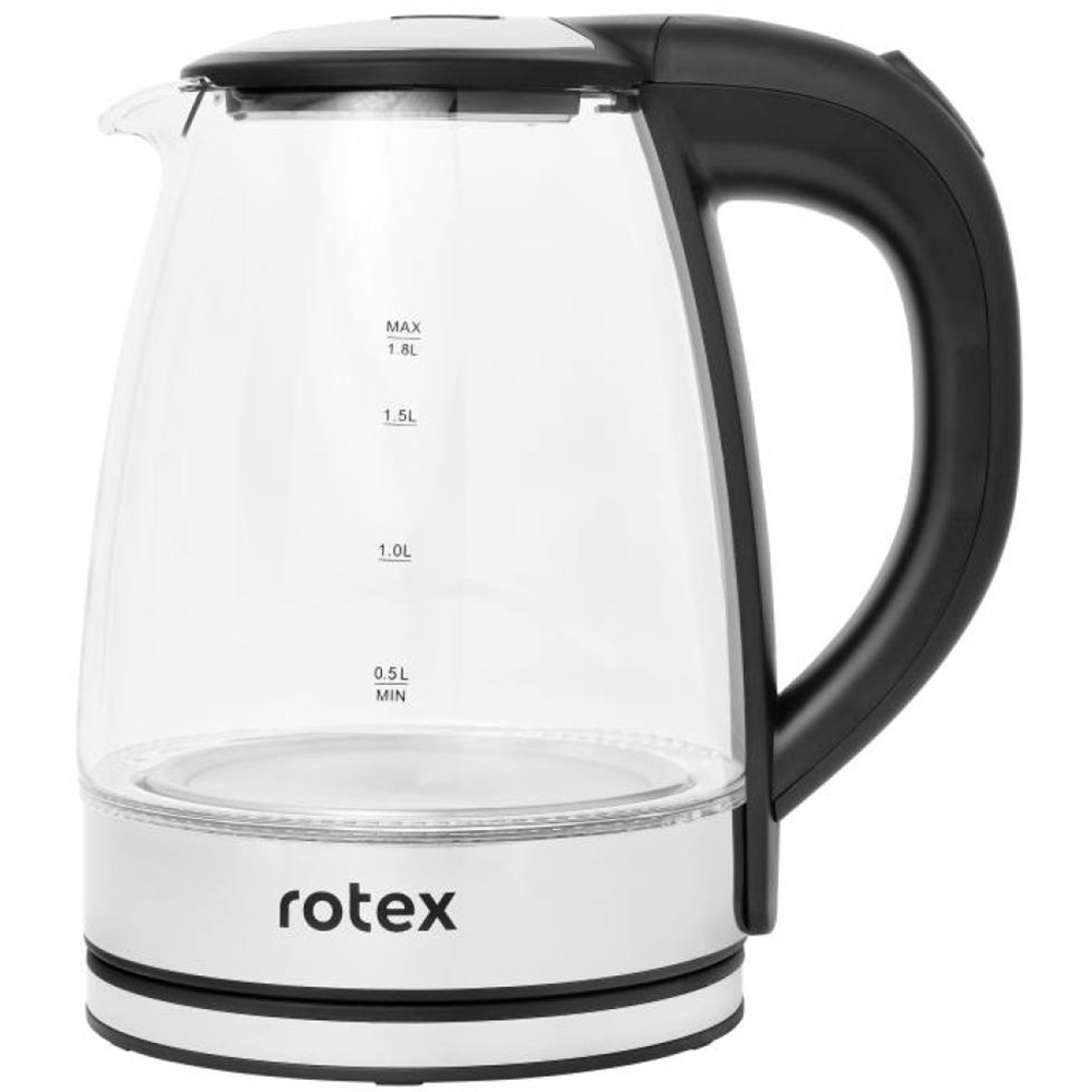 Електрочайник ROTEX RKT91-GS Матеріал корпуса скло