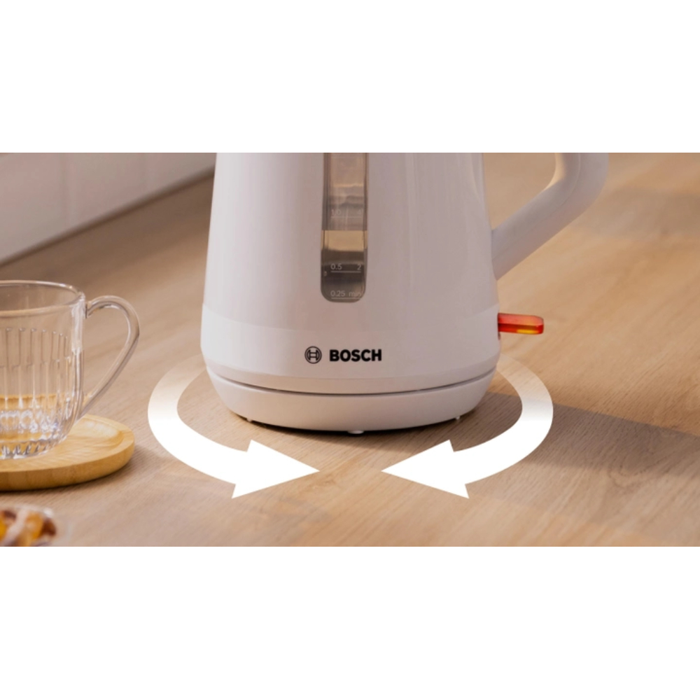 В интернет магазине Электрочайник BOSCH MyMoment 1.7 л Белый (TWK1M121)