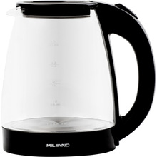 Стеклянный Электрочайник MILANO KT-4001 B Total Black (1001105)