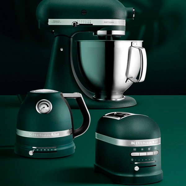 Електрочайник KITCHENAID Artisan 1.5 л Palm (5KEK1522EPP) Матеріал корпуса метал