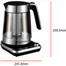 Електрочайник RUSSELL HOBBS 26200-70 Attentiv Kettle Grey (26200-70)