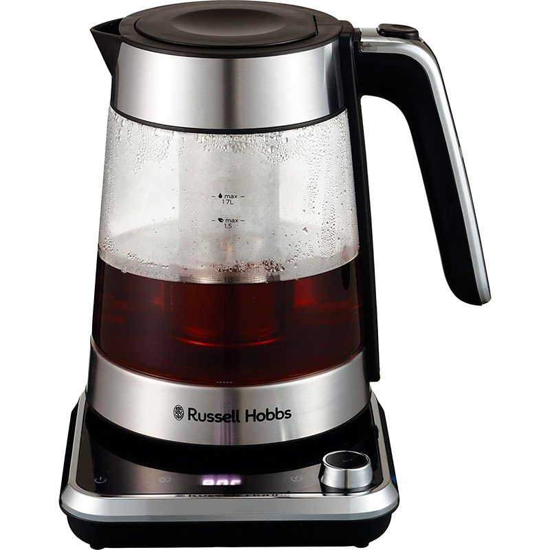 Електрочайник RUSSELL HOBBS 26200-70 Attentiv Kettle Grey (26200-70) Матеріал корпуса скло