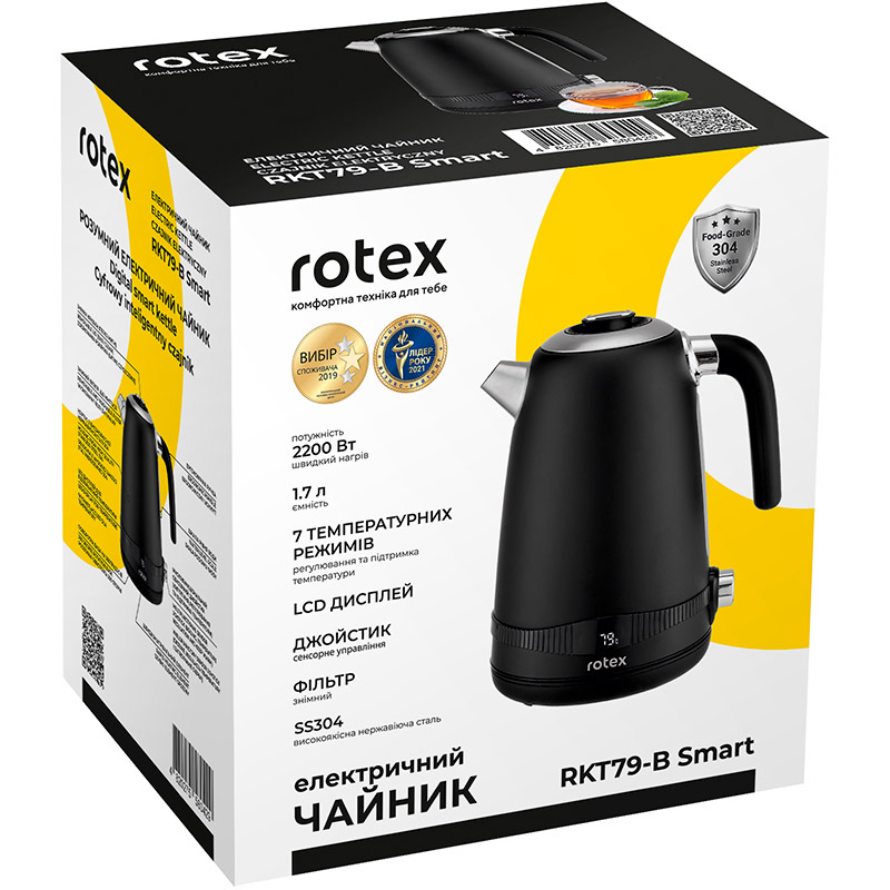 Покупка Электрочайник ROTEX RKT79-B Smart