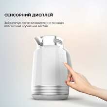 Електрочайник CECOTEC ThermoSense 600 Touch White Hervidores De Agua (CCTC-01749)