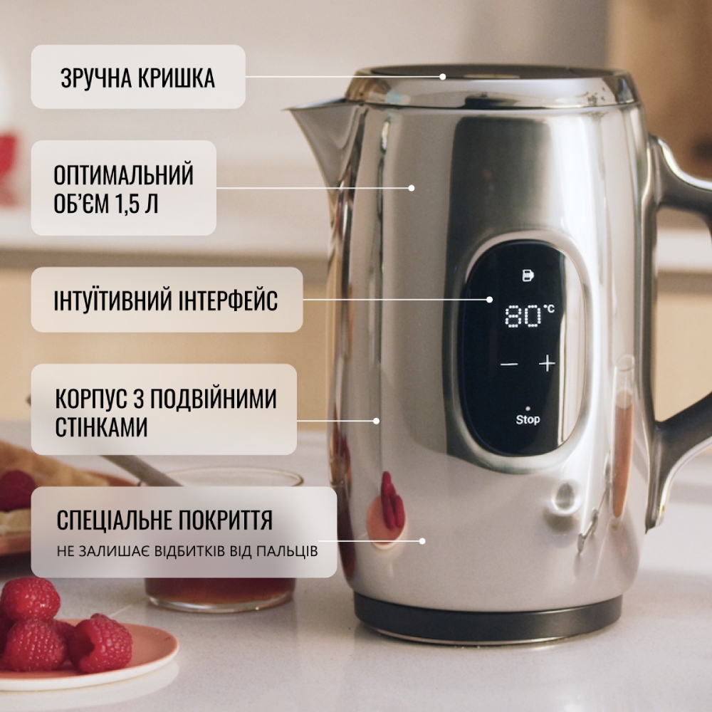 Обзор Электрочайник TEFAL KI883D10