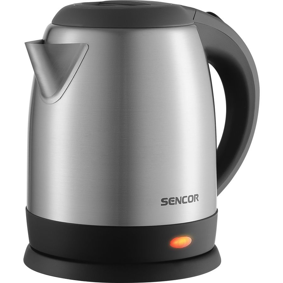 Електрочайник SENCOR Strix SWK1231BK Black/Grey Матеріал корпуса нержавіюча сталь