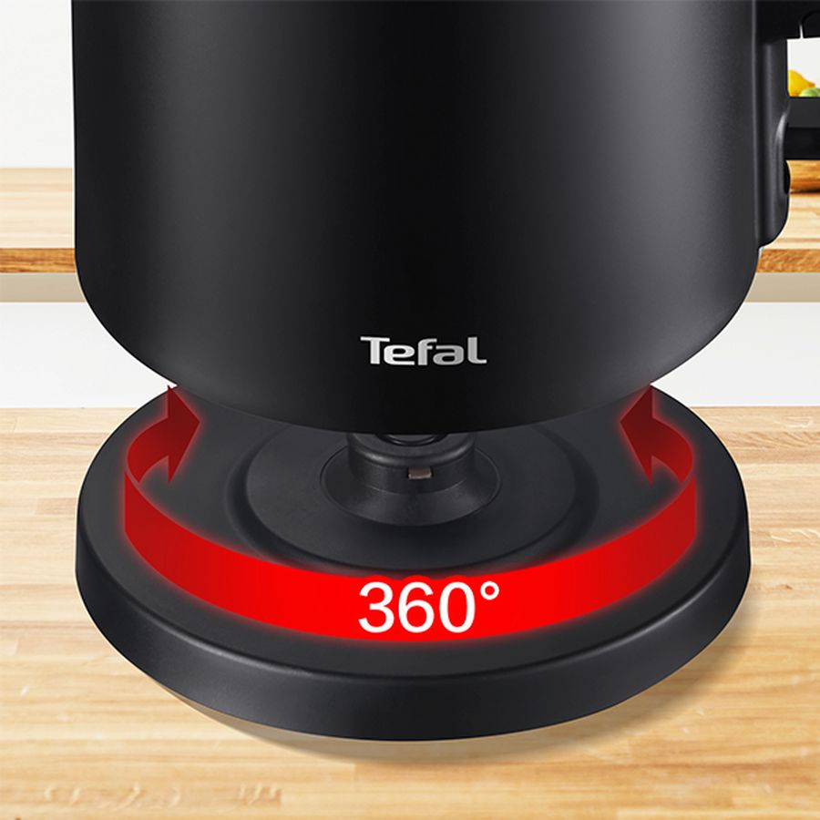 Обзор Электрочайник TEFAL KO1408E0 Black (7211419468)