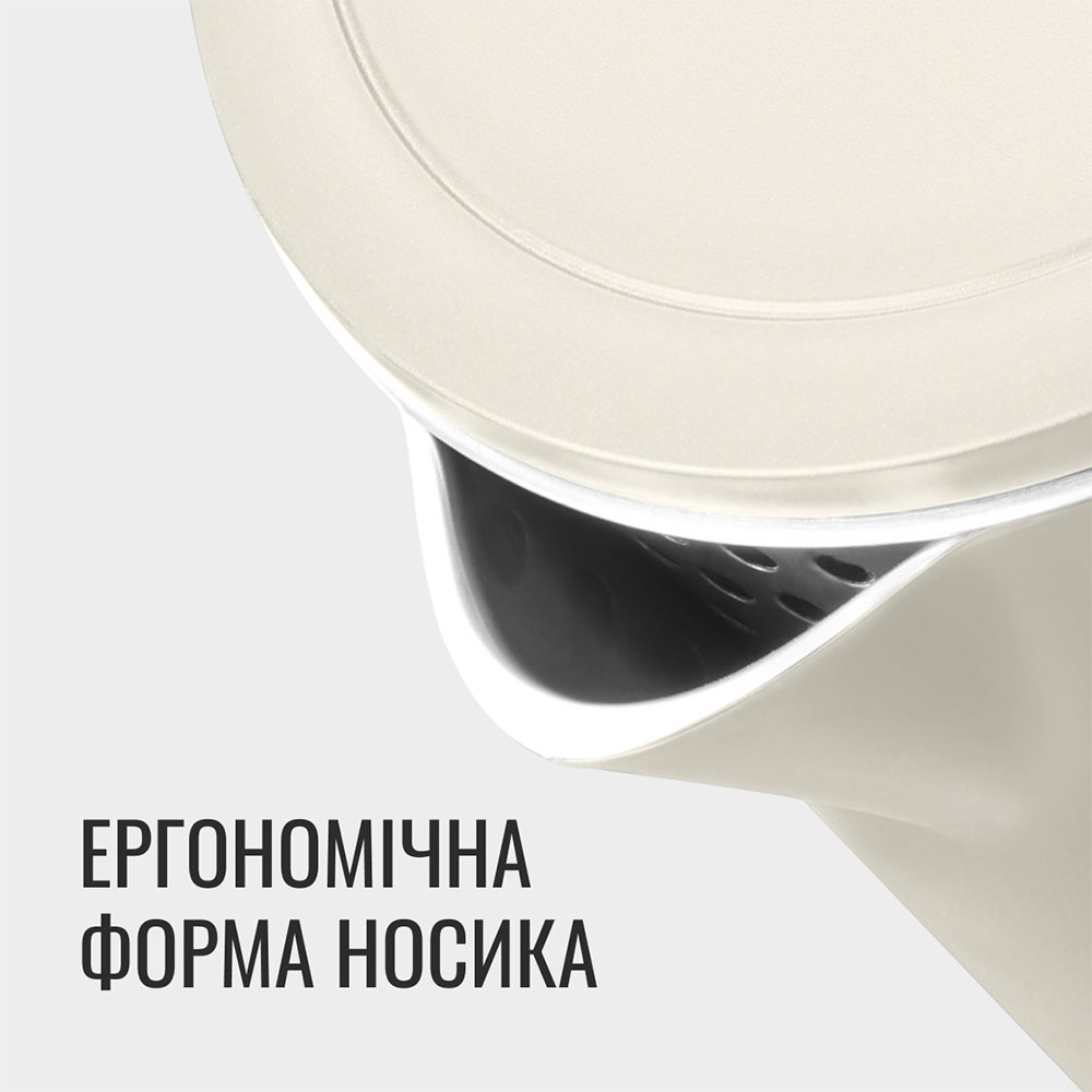 Зовнішній вигляд Електрочайник TEFAL KO140AE0 White (7211419432)