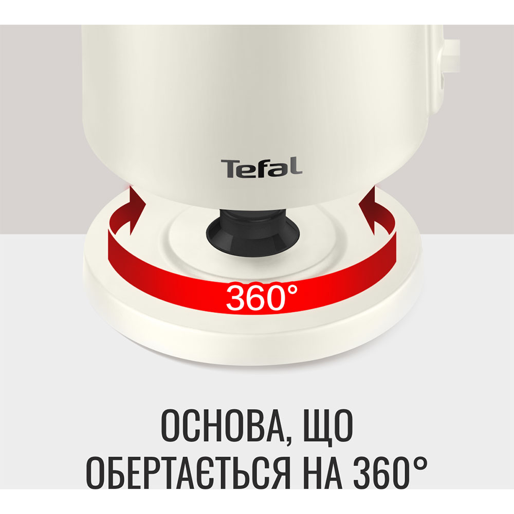 Електрочайник TEFAL KO140AE0 White (7211419432) Нагрівальний елемент диск