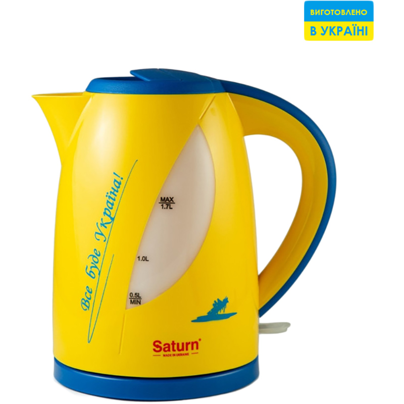 Электрочайник SATURN ST-EK8437U Материал корпуса пластик