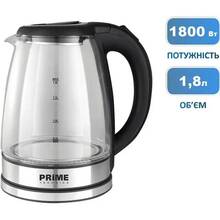 Электрочайник PRIME TECHNICS PKG 1808 B Black