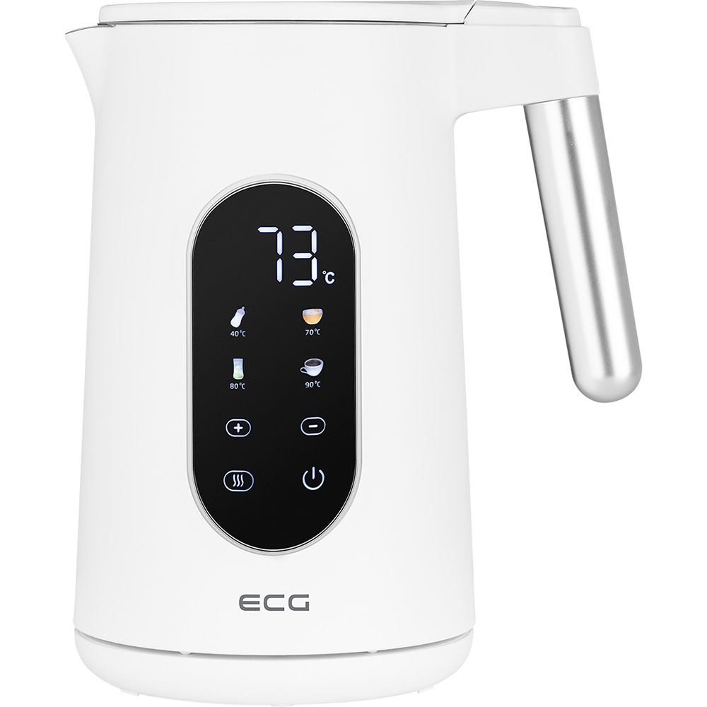 Електрочайник ECG RK 1799 Smart White Об'єм 1.7