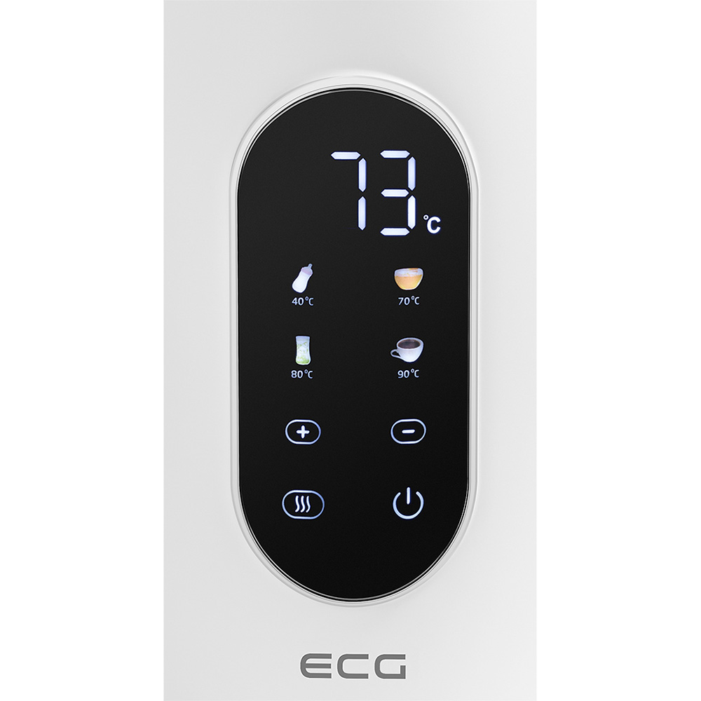 Электрочайник ECG RK 1799 Smart White Мощность 2200