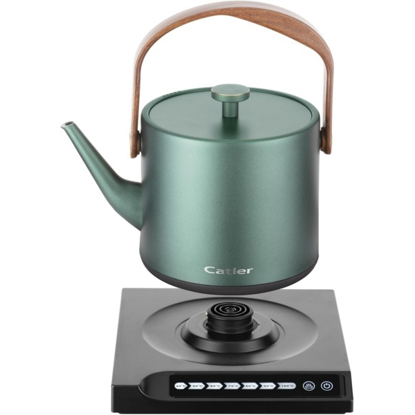 Электрочайник CATLER Strix Dark green (BM502ANNA) Материал корпуса нержавеющая сталь