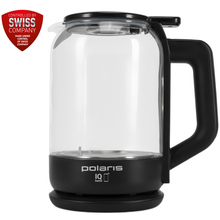 Електрочайник POLARIS PWK 17107CGLD WIFI IQ Home Black