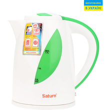Електрочайник SATURN ST-EK8437U White/Lt.Green