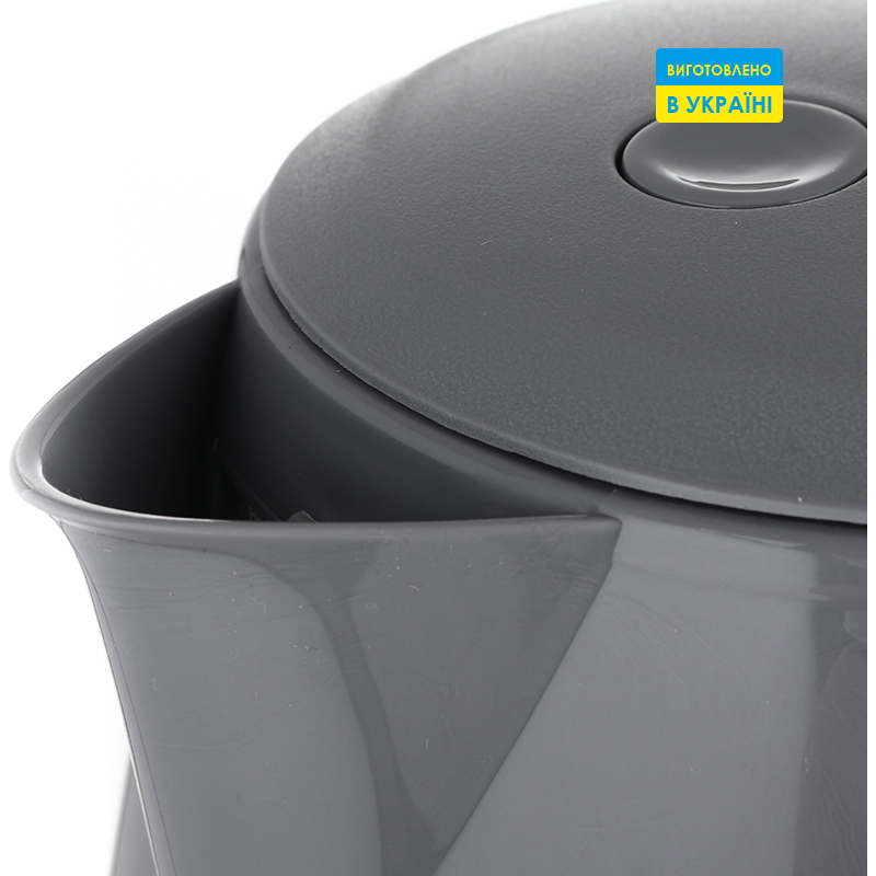 Електрочайник SATURN ST-EK8438U Gray Об'єм 1.7