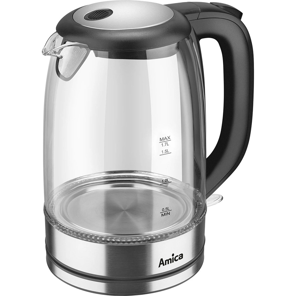 Электрочайник AMICA KD 2050G Материал корпуса стекло