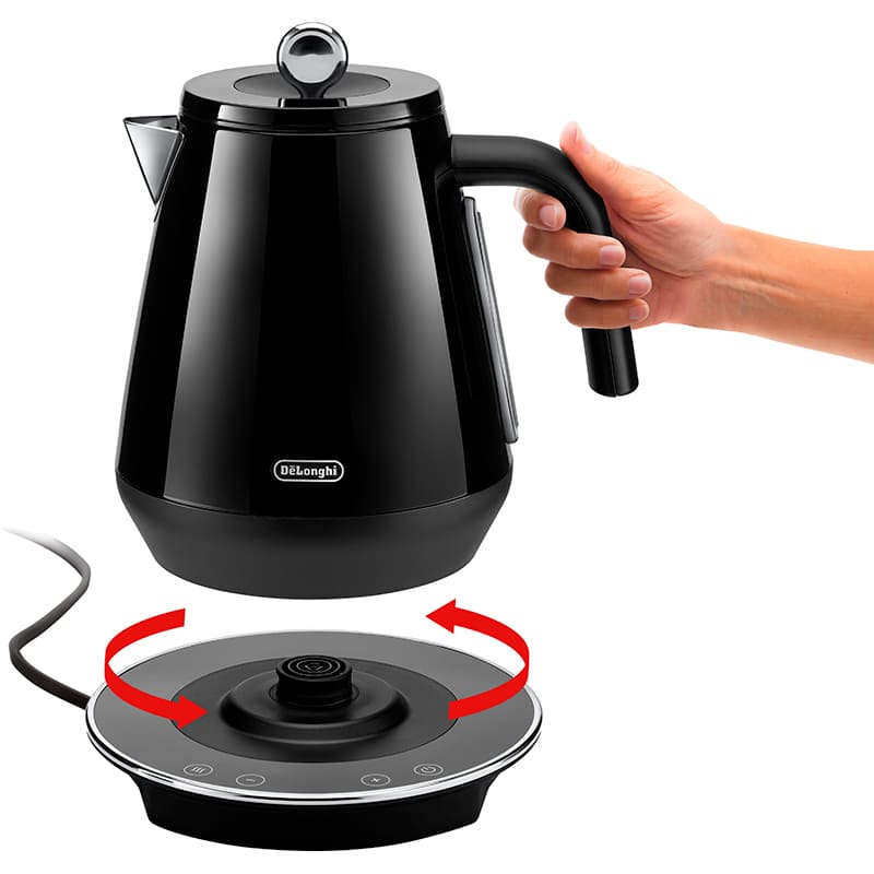 Электрочайник DELONGHI Eclettica Special Tea KBY 2011 BK Мощность 2200