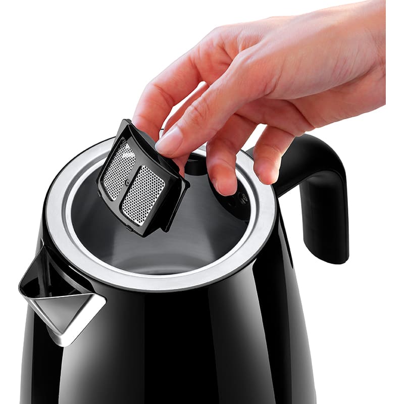 Электрочайник DELONGHI Eclettica Special Tea KBY 2011 BK Материал корпуса нержавеющая сталь