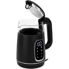 Електрочайник ADLER AD 1305 Black/Silver (AD1305BS)
