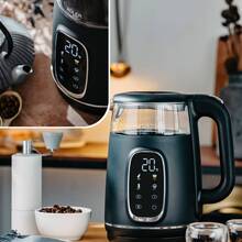 Електрочайник ADLER AD 1305 Black/Silver (AD1305BS)