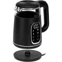 Електрочайник ADLER AD 1305 Black/Silver (AD1305BS)