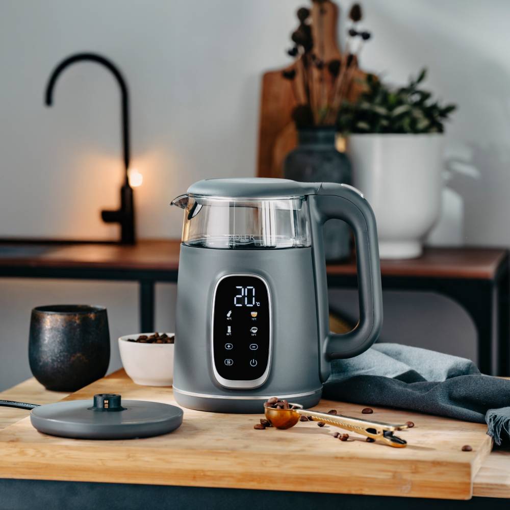 Покупка Электрочайник ADLER AD 1305 Gray (AD1305GS)